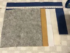 フェルト生地セット（多色・多サイズ）