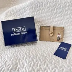 【新品未使用】ポロ　ラルフローレン ポロベア カードケース