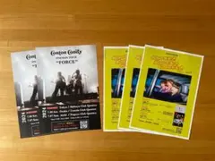 ContonCandyのライブ告知チラシ（2種、5枚）