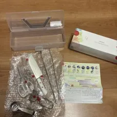台所育児　左利き用　5点セット　新品未使用品のサムネイル