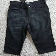 【新品】VICE FAIRY ハーフパンツ M ブラック ウォッシュデニムのサムネイル
