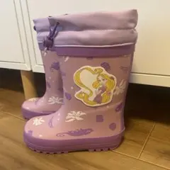 ディズニープリンセス ラプンツェル 長靴 スノーブーツ 17cm バースデイ