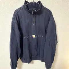 NIKE GOLF ハーフジップ スウェット アノラック ネイビー