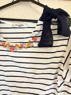 ストライプ 半袖Tシャツ