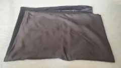 ダークブラウン クッションカバー 95cm x 125cm
