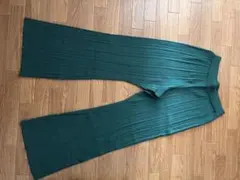 AZUL by moussy 리브 유닛 팬츠 그린 S