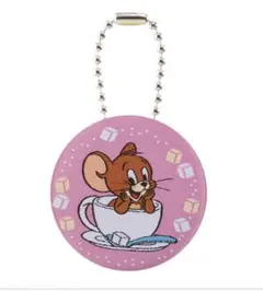 トムとジェリー 缶バッジ チェーン付き