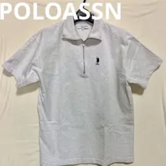 U.S. POLO ASSN. グレー ポロシャツ F