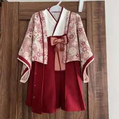 mocmof ベビー 十二単風袴 ロンパース 女の子 ひなまつり　誕生日