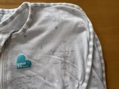 LOVE TO DREAM おくるみ Mサイズ ライトグレー