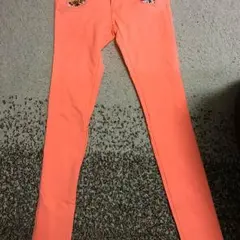 日本未入荷 コロンビア モレトン パンツ ネオン オレンジ