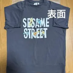 GU セサミストリート グレー Tシャツ Lサイズのサムネイル