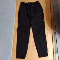フィールドコア　ワークパンツ　ウエストゴム　撥水　仕事　ポケット　黒