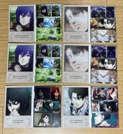 進撃の巨人 一番くじ 地鳴らし メモリアルカード F賞 G賞 リヴァイ ミカサ