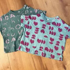 MARKEY'S マーキーズ　Tシャツ　XS 2枚セット　80-90