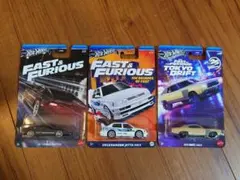 ホットウィール　ワイルドスピード　3台セット