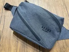 【美品】BEAMS HEART ショルダーバッグ ボディバッグ / グレー