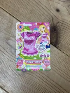 アイカツ！ カード フリルスリーブTシャツ 星宮いちご