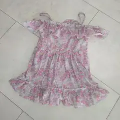 Disney　キッズ水着　ワンピース水着　120cm　プリンセス