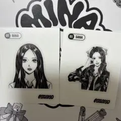 MISAMO ポップアップ POPUP ミナ サナ ステッカー シール セット