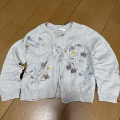 next 花刺繍 カーディガン 1½-2歳