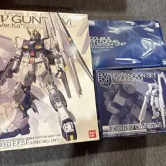 GWセール】MG νガンダム & HWS & ダブルフィンファンネルセット - メルカリ