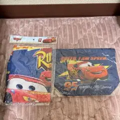 カーズ　ランチクロスアンド巾着セット