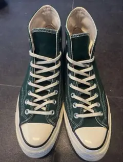 converse ct70 グリーン27cm ハイカット　チャック