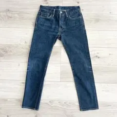 Levi's 501 S 濃紺　ダークブルー　テーパードデニム W28