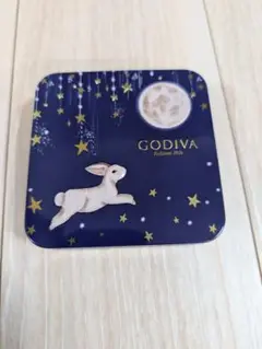 ゴディバ　GODIVA 空き缶　うさぎ　オータム