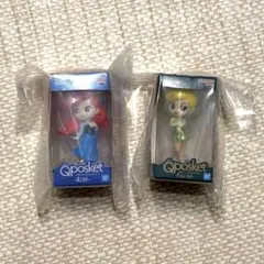 ディズニー Qposketミニチュアコレクション4 アリエル ティンカーベル