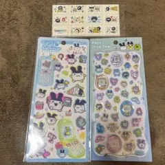 正規品 たまごっちプチドロップシール　平成はっぴーフォン　ちょこぶろっくしーる