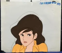 ルパン三世 五ェ門 セル画（制作背景・作画付き、1990年代頃 2点） ルパン三世 五ェ門 セル画（制作背景・作画付き、1990年代頃 2点）