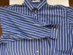ストライプ長袖シャツ