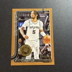 2025枚限定 Stephon Castle 2025 Topps BRONZE
