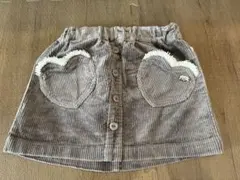 コーデュロイ スカート