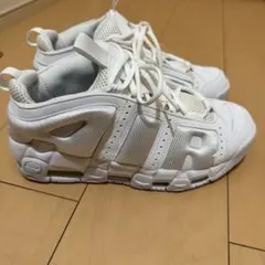 ナイキ エア モアアップテンポ LOW ホワイト