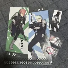 怪獣8号クリアファイル&マグネット2種、PSYCHO-PASSしおり