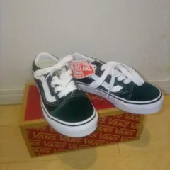 ★美品Vans ブラック スニーカー　17.5cm
