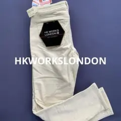 HKWORKSLONDON スキニーパンツ　コールテン　コーデュロ　ズボン