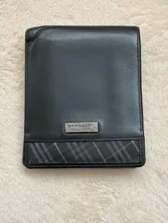 【美品中古】BURBERRY ブラックレーベル　 二つ折り財布