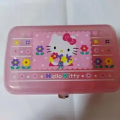 【最終値下げ】【激激レア】ハローキティ　プラスチックケース　収納　鍵付き