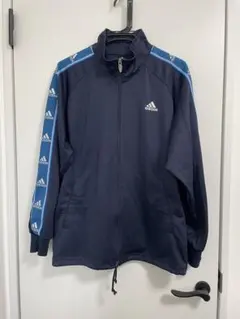 adidas トラックジャケット ネイビー