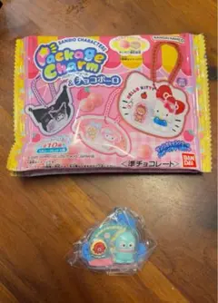 サンリオキャラクターズ　パッケージチャーム＆チョコボーロ　ハンギョドン