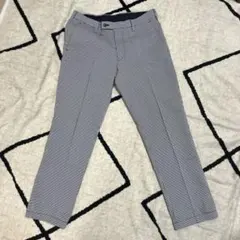 チェックパンツ スラックス