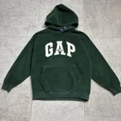 ダ*き様 00’s　GAP（ギャップ）　フリース　フーディー　パーカー　グリーン