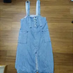 GU デニムサロペット