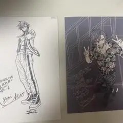 桃源暗鬼　特典　限定　イラストペーパー　2枚
