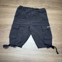 COMME CA ISM ネイビー カーゴパンツ ハーフパンツ 100
