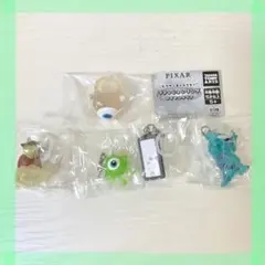 モンスターズインク　めじるしアクセサリー　ファッションリング　ガチャガチャ